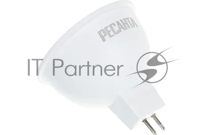 Лампа светодиодная Ресанта LL-R-MR16-7W-230-4K-GU5.3 рефлекторная, 7 Вт, нейтральная, GU5.3