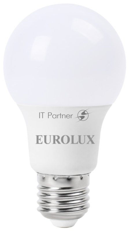 Лампа светодиодная EUROLUX LL-E-A60-7W-230-4K-E27 груша