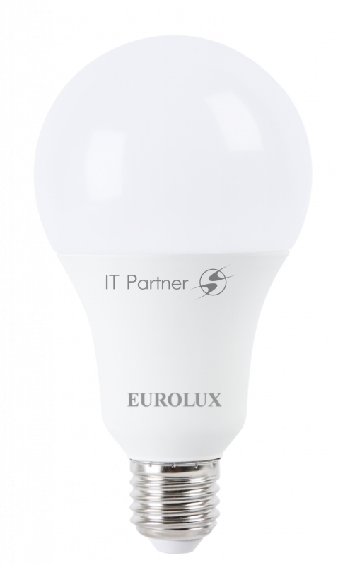 Лампа светодиодная EUROLUX LL-E-A80-25W-230-4K-E27 груша