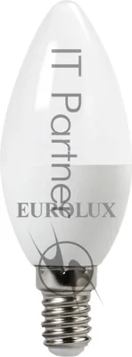 Лампа светодиодная EUROLUX LL-E-C37-5W-230-2