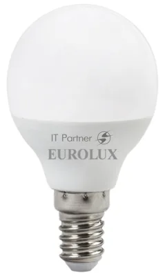 Лампа светодиодная EUROLUX LL-E-G45-7W-230-2,7K-E14