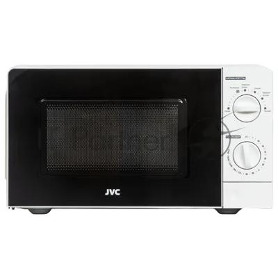 Микроволновая печь JVC JK-MW123M белый, 20 л, 700 Вт, переключатели - поворотный механизм