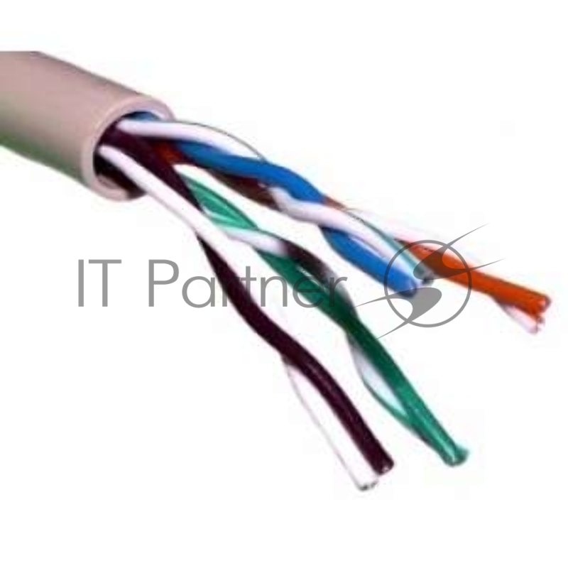 Кабель витая пара PROconnect U/UTP кат.5e 4х2х24AWG solid CCA PVC сер. 305м (м)