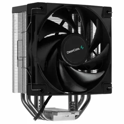 Кулер для процессора DEEPCOOL AK400 черный, 120 мм, алюминий/медь, 1850 об/мин, 29 дБ, 4 pin, 220 Вт, 155 мм
