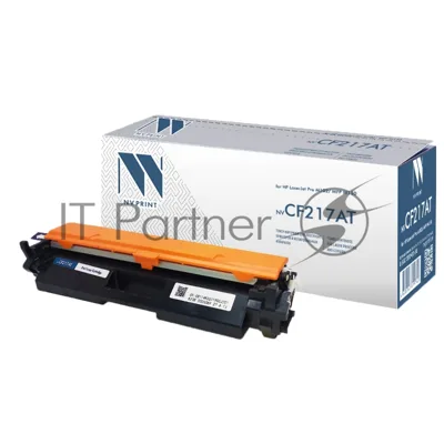 Картридж лазерный NVPrint совместимый NV-CF217AT для HP LaserJet Pro M102/MFP M130 (1600k)