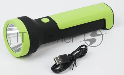 Фонарь ручной модель Gauss GFL203 3W 150lm Li-ion 1200mAh LED 1/10/80