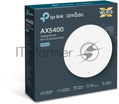 Точка доступа TP-Link AX5400 Ceiling Mount Dual-Band Wi-Fi 6 Access Point