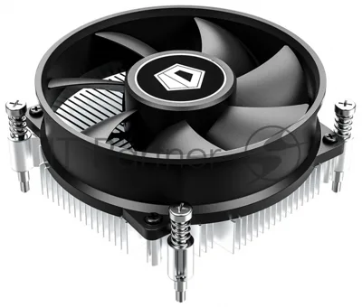 Кулер ID-COOLING DK-17 PWM серебристый/черный 92мм алюминий 2200rpm 26db 4-pin 65W 42мм