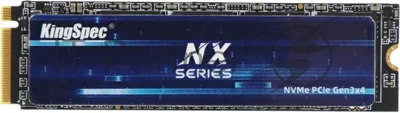 Накопитель SSD KingSpec NX-512, 512Gb, PCIe 3.0 x4, M.2 2280, NVMe, R/W 3400/3100