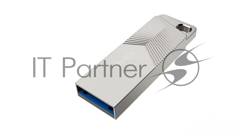 Флешка USB Netac UM1 (NT03UM1N-016G-32PN), 16Gb, USB 3.2, R/W 150/45, серебристый