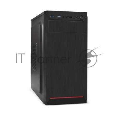 Компьютерный корпус Minitower ExeGate BAA-114U2 (mATX, без БП, 1хUSB+2хUSB 3.0, аудио, черный)