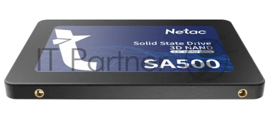 Накопитель SSD Netac SA500, 480Gb, SATA III, 2.5", R/W 520/450