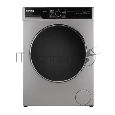 Стиральная машина Korting KWD 58L1496S серебристый, загрузка фронтальная 9 кг, 1400 об/мин., класс: А