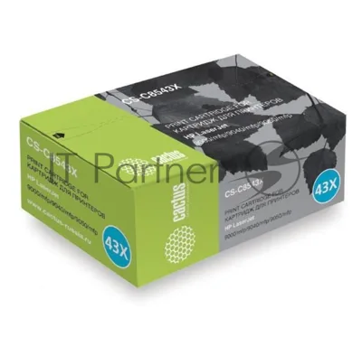Картридж лазерный Cactus CS-C8543X черный (30000 стр.) для HP LJ 9000/9040/9050