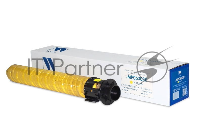 Картридж NVPrint совместимый NV-MPC6003E Yellow для Ricoh Aficio-MPC4503/MPC4504/MPC5503/MPC5504/MPC6003/MPC6004 (22500k)