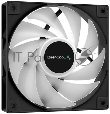 Кулер для процессора DEEPCOOL AG400 LED черный, 120 мм, алюминий/медь, 2000 об/мин, 31.6 дБ, 4 pin, 220 Вт, 150 мм