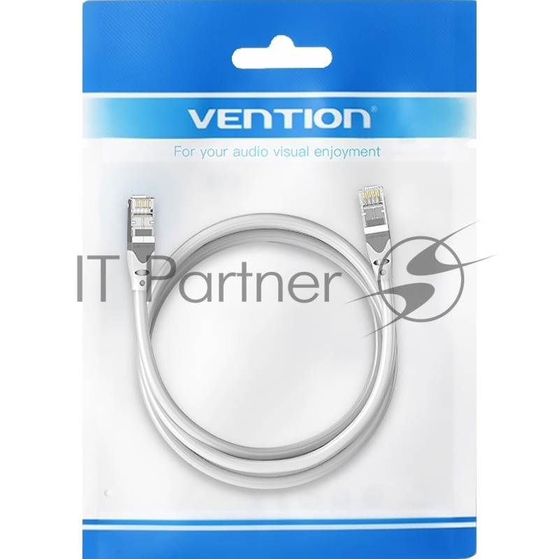 Патч-корд Vention прямой SFTP cat.6A, RJ45 - 1,5 м. Серый