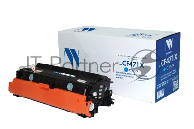 Картридж лазерный NVPrint совместимый NV-CF471X Голубой для HP Color LaserJet Enterprise Flow M681dh/M681f/M682z (23000k)