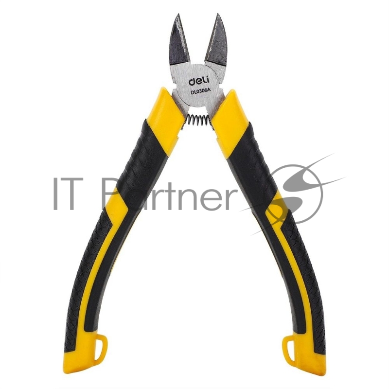 Бокорезы Deli DL0306A 6" Высокоуглеродистая сталь. ПВХ ручка.