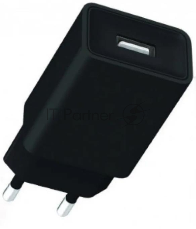Сетевое зарядное устройство GoPower GP1U 1USB 2.4A 12W черный (1/120/480)