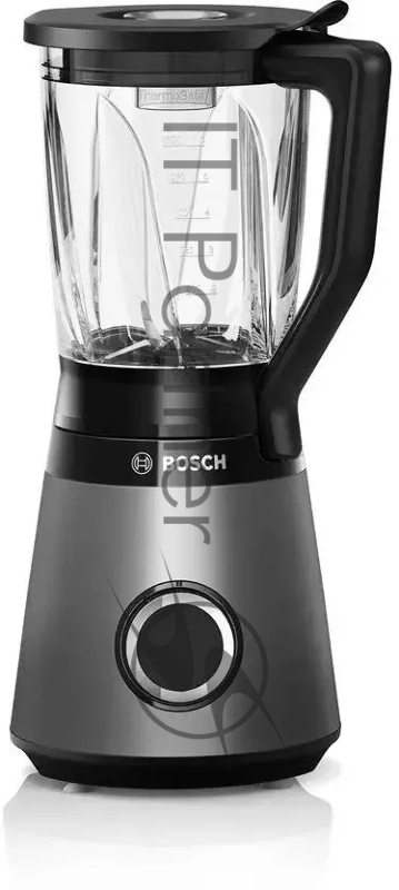 Блендер стационарный Bosch MMB6172S серебристый, 1200 Вт, плавная регулировка