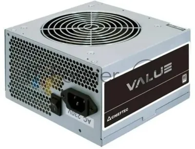 Блок питания Chieftec APB-600B8, 600Вт, 80 PLUS WHITE, 120мм, серый