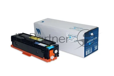 Картридж лазерный NVPrint совместимый NV-W2211A 207A Голубой для HP Color LaserJet M255/M282/M283 (1250k) до версии fw20220729