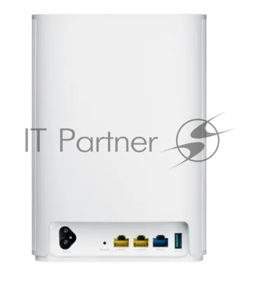 Роутер ASUS XP4(1-PK)) , из 1 точек доступа, 802.11 a/b/g/n/ac/ax, 2,4 + 5 гГц; 90IG05T0-BM9100