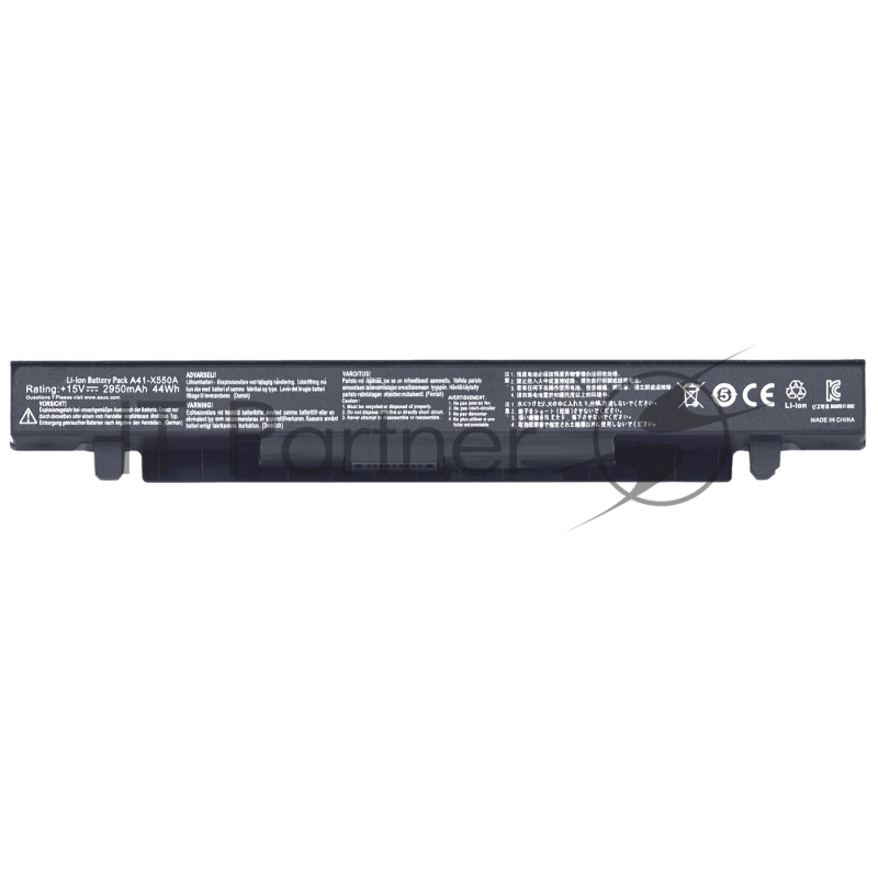 Аккумуляторная батарея для ноутбука Asus X550 (A41-X550A) 14.4V 42Wh черный