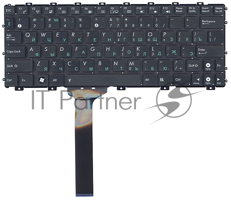 Клавиатура для ноутбука Asus Eee PC 1015 X101 черная