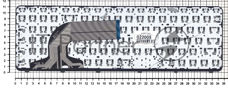 Клавиатура для ноутбука HP 350 G2 черная