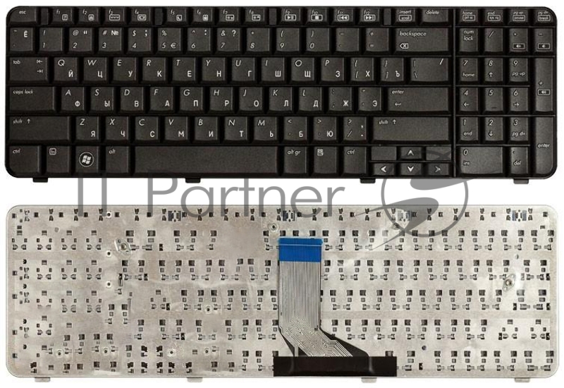 Клавиатура для ноутбука HP Compaq Presario CQ61 Pavilion G61 черная