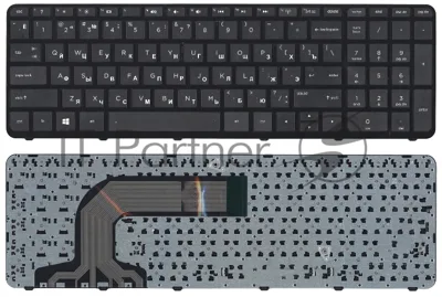 Клавиатура для ноутбука HP Pavilion 17 17-E черная с рамкой