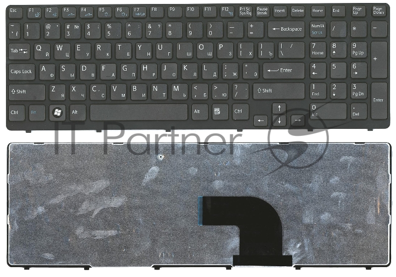 Клавиатура для ноутбука Sony Vaio SVE15 SVE1511V1R черная
