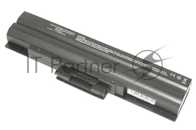 Аккумуляторная батарея для ноутбука Sony Vaio VGN-AW, CS FW (VGP-BPS13) 5200mAh OEM черный