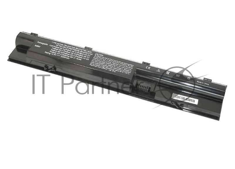 Аккумуляторная батарея для ноутбука HP ProBook 440 450 470 G0 G1 (FP06) 5200mAh OEM черный