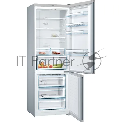 Холодильник Bosch KGN49XL30U нержавеющая сталь двухкамерный 330/105л морозилка снизу, No Frost