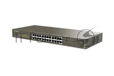 Коммутатор IP-COM G1124P-24-250W, 24×1 Гбит/с PoE, неуправляемый