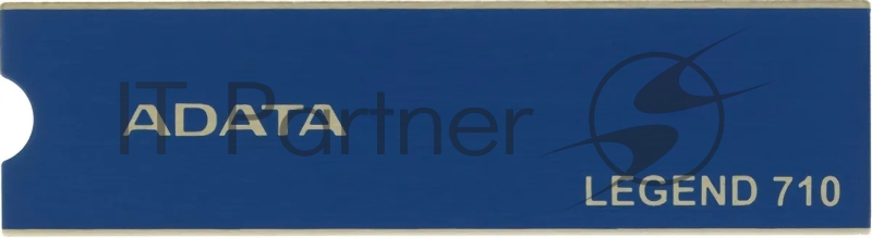 Накопитель SSD ADATA LEGEND 710, 512Gb, PCIe 3.0 x4, M.2 2280, NVMe, R/W 2400/1600, с радиатором