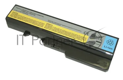 Аккумуляторная батарея для ноутбука Lenovo IdeaPad G565 (L09C6Y02) 5200mAh OEM черный