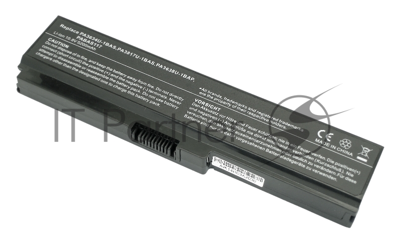 Аккумуляторная батарея для ноутбука Toshiba Satellite L750 5200mAh OEM черный