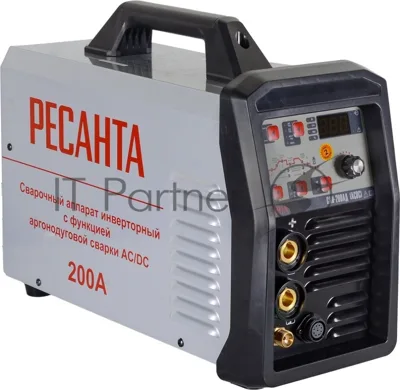 Сварочный аппарат Ресанта САИ-200АД (АС/DC) инвертор ММА DC/TIG