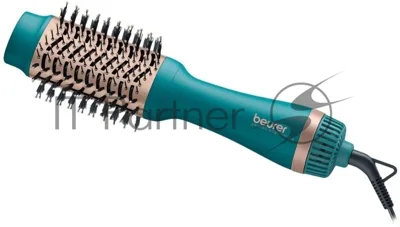 Фен-щетка Beurer HC45 Ocean бирюзовый, 1000 Вт, ионизация