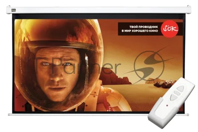 Экран Sakura 250x140см Motoscreen 16:9 настенно-потолочный (моторизованный) 113' Matt White (MW)