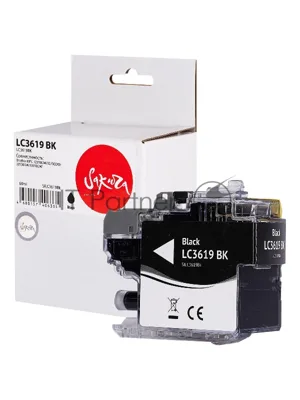 Картридж струйный Sakura LC3619Bk для Brother, черный, 68 мл., 3000 к.