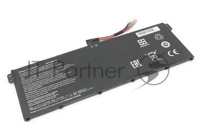 Аккумуляторная батарея для ноутбука Acer Aspire 3 A315-21 (AP16M5J) 7.4V 4800mAh OEM