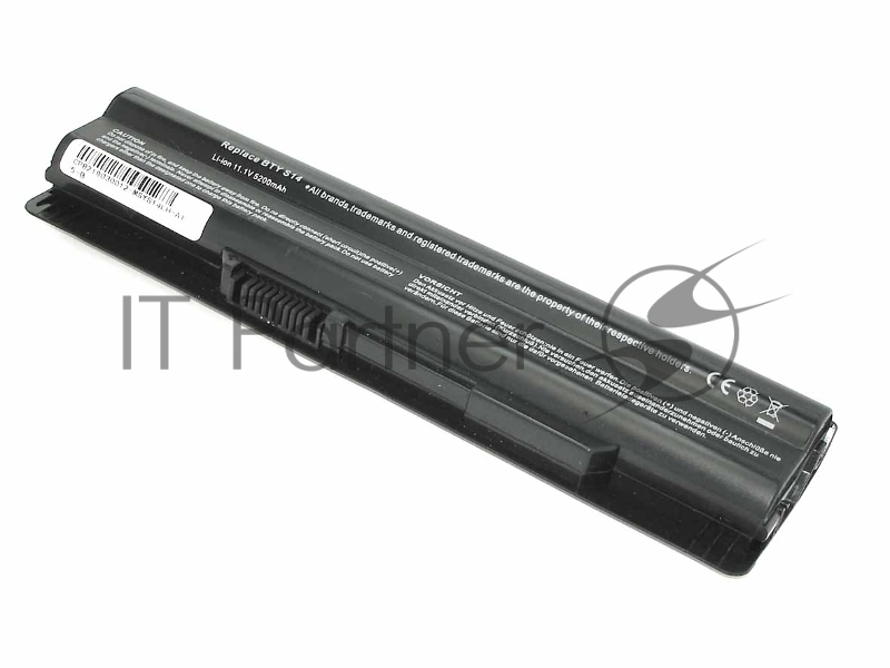 Аккумуляторная батарея для ноутбука MSI FX400/FX600 (BTY-S14) 11.1V 5200mAh OEM черный