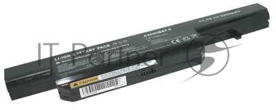 Аккумуляторная батарея для ноутбука DNS Clevo C4500 5200mAh OEM черный