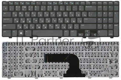 Клавиатура для ноутбука Dell Inspiron 15R 3521 15R 5521 черная