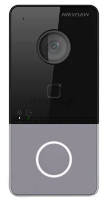 Видеопанель Hikvision DS-KV6113-WPE1(C), черный